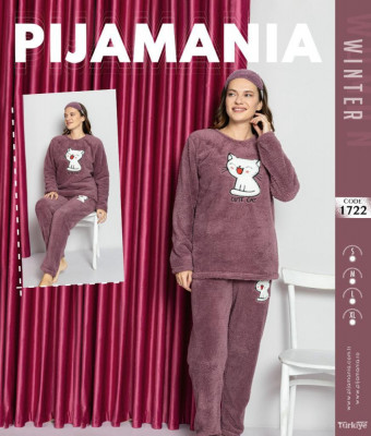 Pijama dama cocolino cat - XLMarimea foto