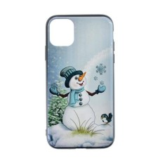 Husa de protectie iPhone 11 Pro Max 6.5 2019 Model de Craciun 3D Om de Zapada Personalizata foto