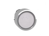 Comutator apăsare 22mm alb IP66
