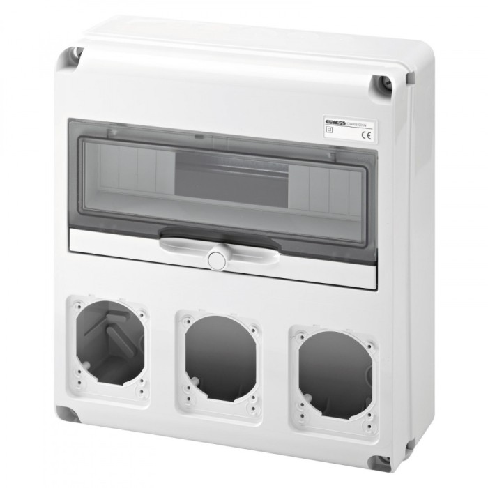 Tablou organizare Q-DIN 14M 3 prize IEC 16 32A Gewiss GW68005N