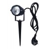 Proiector exterior Smart RGBCW elSales ELS-ELFIN cu Bluetooth, control prin aplicatie, carcasa metalica,