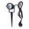 Proiector exterior Smart RGBCW elSales ELS-ELFIN cu Bluetooth, control prin aplicatie, carcasa metalica,