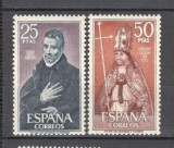 Spania.1970 Personalitati SS.198, Nestampilat
