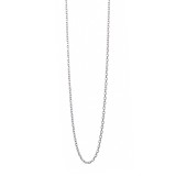 Colier din argint 925 cu zale patrate, eMazing, lungime 38 cm