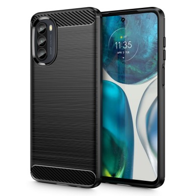 Husa Tech-Protect Tpucarbon Motorola Moto G52 G82 5G foto