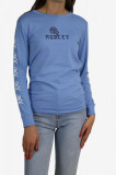 Cumpara ieftin Bluza fete Hurley 10-12 ani(140-152 cm), Albastru, 140-152 CM
