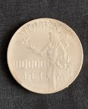 Moneda 100000 lei 1946 argint