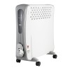 Radiator electric cu convectie Zass, 2000 W, incalzire prin convectie, 3 trepte, panou digital LED