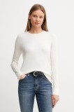 United Colors of Benetton pulover din amestec de mătase femei, culoarea bej, light, 1ZRED10CP