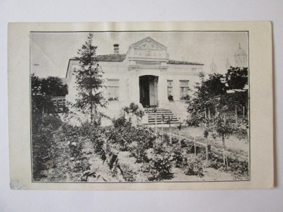 Rara! Carte poștala Harsova/Constanta:Casa invatatorului Vasile Cotovu 1926 foto