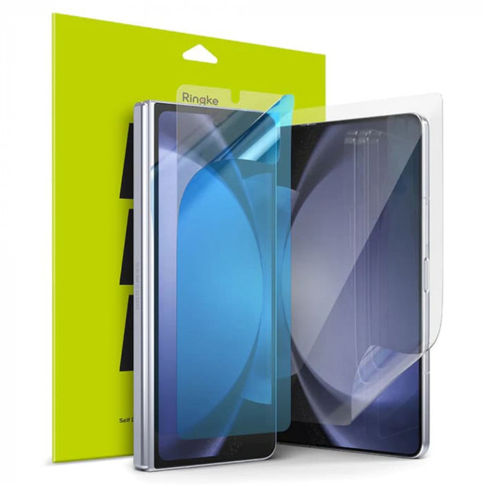 Folie pentru Samsung Galaxy Z Fold5 (set 2) Ringke Dual Easy Full Clear