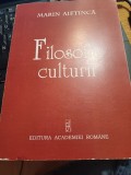 Marin Aiftincă - Filosofia culturii