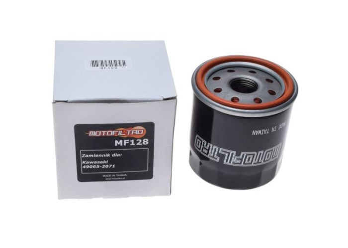 Filtru Ulei MF128(HF128) Motofiltro 19065-2071/2078 Kawasaki Cod Produs: MX_NEW MF128