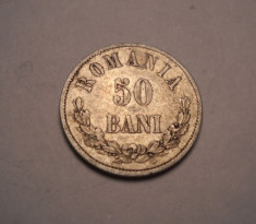 50 bani 1873 Piesa Frumosa foto