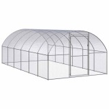 Cumpara ieftin Cotet de gaini pentru exterior, 3x6x2 m, otel zincat