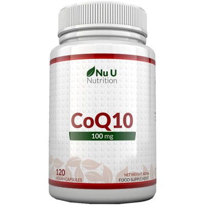 Supliment Alimentar, Nu U Nutriton, CoQ10, Efect Antioxidant, Vegan, fara Lactoza, 120 capsule foto