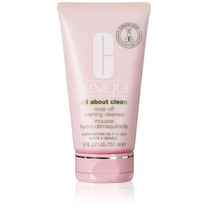 Clinique All About Clean Rinse-Off Foaming Cleanser Spuma de curățare a feței Tester 150 ml