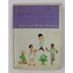 REAL AND MAKE - BELIEVE by MABEL O &#039;DONNELL , THE HARPER and ROW BASIC READING PROGRAM , 1969