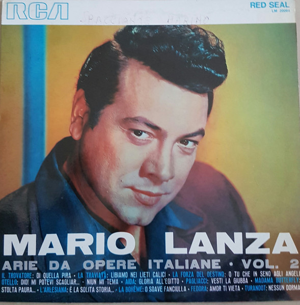 Vinil Mario Lanza &ndash; Arie Da Opere Italiane Vol. 2 (VG+)