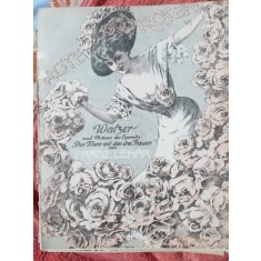 Vals Rote Rosenbazat pe motive din opereta Der Mnn mit den drei Frauen - Franz Lehar partitura