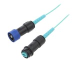 Patch Cord Fibră Optică Simplex Multimod Baionetă