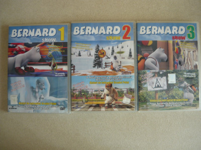 BERNARD SHOW - LOT 3 DVD-uri ( desene animate ) foto