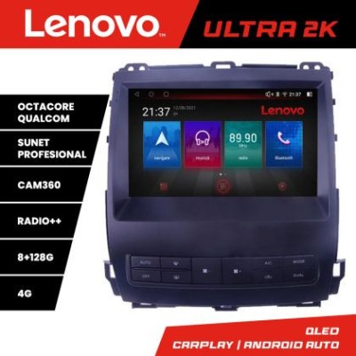 Navigatie Toyota Prado J120 2002-2009 M- j120 Octa Core Android Radio Bluetooth GPS WIFI/4G DSP 2K 8+128GB 360 CarStore Technology foto