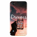 Husa silicon pentru Apple Iphone 4 / 4S, Dreams