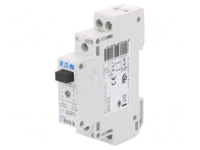 Releu monostabil NO 2x 24VAC 16A foto