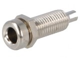 Soclu Banană 4mm Nichelat 16A 70V