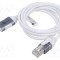 Cablu USB 3.1 RJ45 - USB C, 1.5m, Alb - Goobay