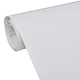 vidaXL Folii auto 3D, 2 buc., alb, 100x150 cm