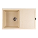 Chiuveta de bucatarie Elefant Premium Selena Nisip bej 785x495mm Innovative ReliableTools