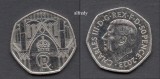 Anglia, Marea Britanie, 2023 50 Pence, King Charles III