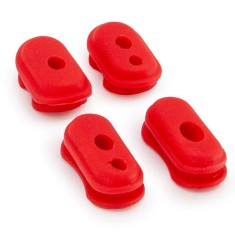 Set complet de dopuri din silicon pentru trotitneta electrica Xiaomi M365 și Pro roșu