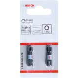 Bosch 2608522478 - Set capete de insurubare profil T40 2 bucati