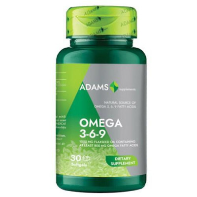 Omega 3-6-9 Adams Vision 30cps foto