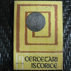 Cercetari Istorice Vol.vii - Muzeul De Istorie Al Moldovei ,551813