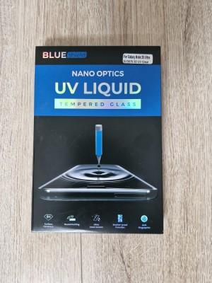 folie blue shield samsung note 20 ultra nano optics uv liquid foto