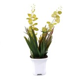 Aranjament cu Flori Artificiale, Summer, Galben, 45cm