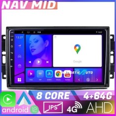 Navigatie Chrysler Jeep Octa Core EDOTEC-LITE Android Ecran 720P Octa Core 4+64 Carplay Android auto v3 CarStore Technology