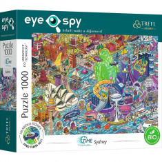 PUZZLE TREFL 1000 UFT EYE SPY TRAVEL TIME SYDNEY AUSTRALIA