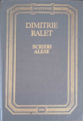 SCRIERI ALESE-DIMITRIE RALET-218651 foto