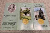 Pliant moneda aniversarea nașterii poetului Mihai Eminescu