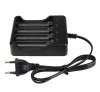 Incarcator Acumulatori Li-Ion 18650 MRG MHD077D, 4 Sloturi, 1.2A, 220V, Protectie Supraincarcare, Universal