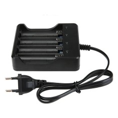 Incarcator Li-ion MRG MHD077D, Acumulator 18650 3,7V, 4 Slot, 1.2A, 220V C1070