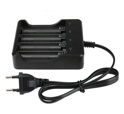 Incarcator Li-ion MRG MHD077D, Acumulator 18650 3,7V, 4 Slot, 1.2A, 220V C1070 foto