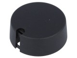 Buton Rotativ Negru cu Indicator Plastic 6mm 40x16mm