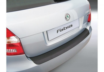 Protectie bara spate SKODA FABIA 2010-2014 3/5 usi NEGRU MAT RGM by ManiaMall foto