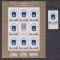 RUSIA 2007 MARCI POSTALE MI. 1416 + BLOC MNH
